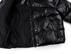 Name It black shiny puffer vinterjakke